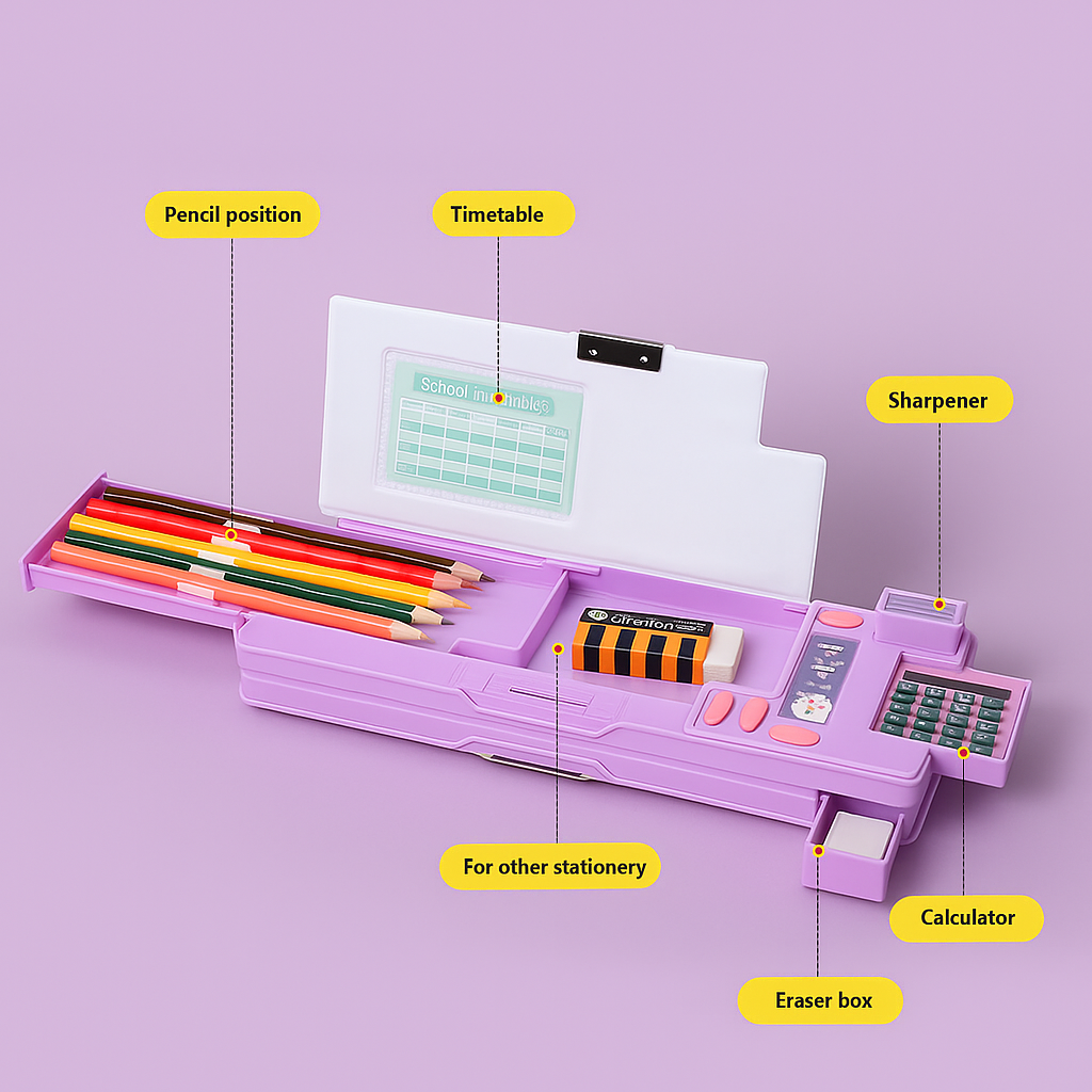 SmartBox™ All-in-1 Pencil Case