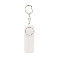 personal alarm keychain white