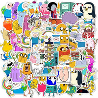 10PCS Adventure Time Cute Graffiti Stickers