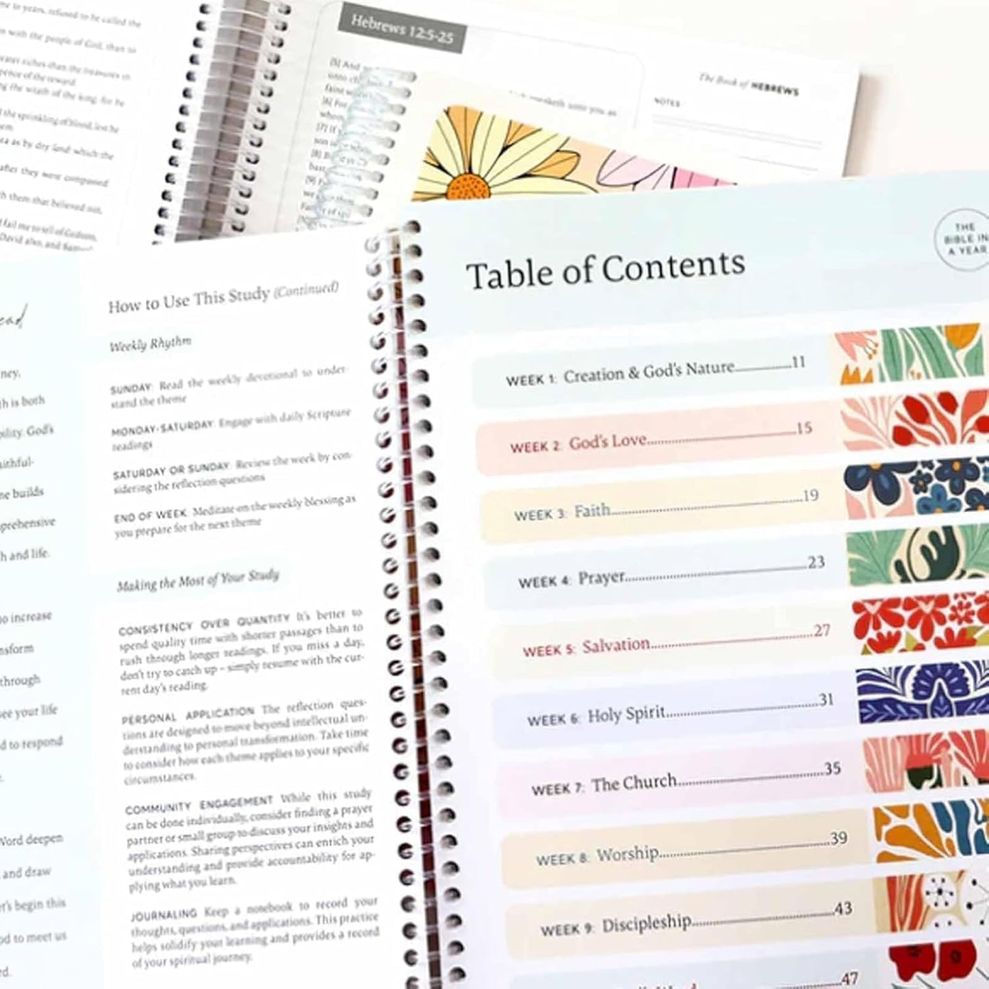 Faithful Steps: 52-Week Bible Study Journal